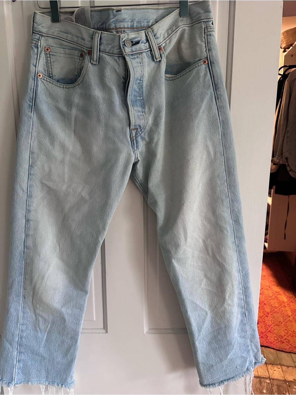 Levi's Light Blue Straight  Jeans